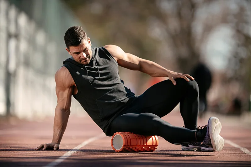 Foam rolling for your feet