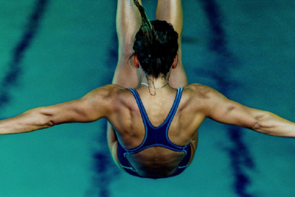 Head, neck and shoulder alignment – World Aquatics Championships in South Korea