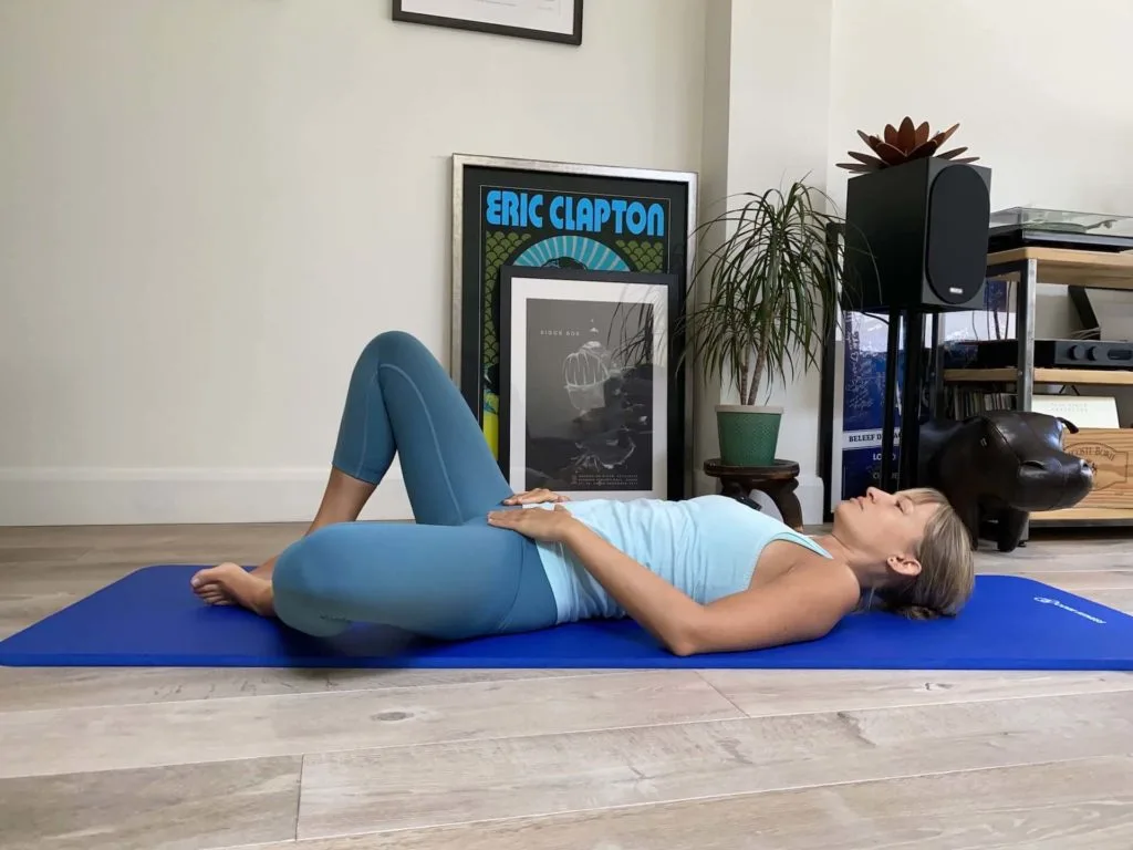 How To Do The Bent Knee Opening Pilates Exercise