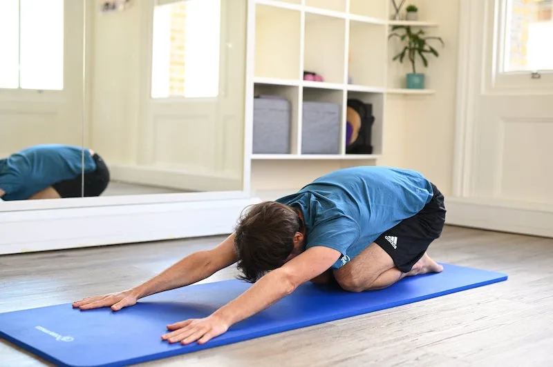 childs pose Pilates benefits of stretching