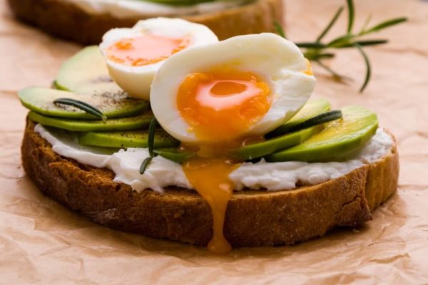 eggs on toast for sore muscles