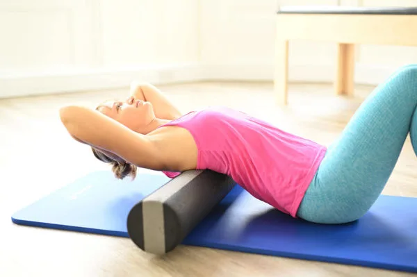 Foam roller exercise for mid back | Complete Pilates