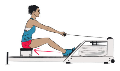 The drive phase in rowing | Complete Pilates