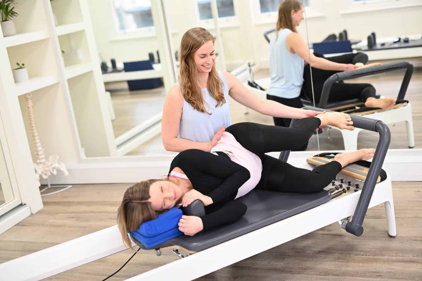 side-lying-glutes-series-on-reformer-for-pregnancy-complete-pilates