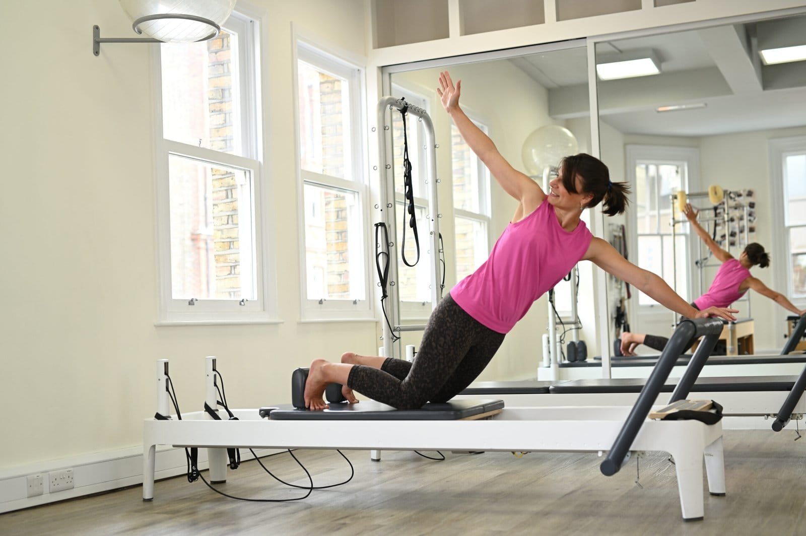 Reformer Pilates session at Complete Pilates London